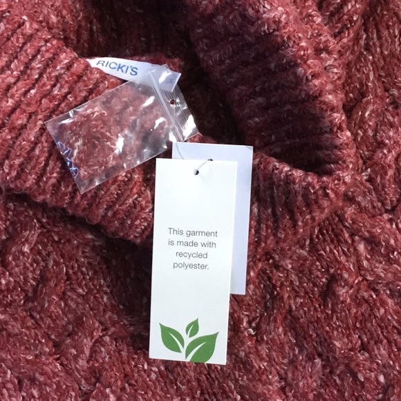 Ricki’s - Cable Knit Sweater - Chili Pepper Mix - Picture 5 of 5